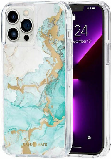 Case-Mate Tough Print Back Cover Σιλικόνης Ocean Marble (iPhone 13 Pro)