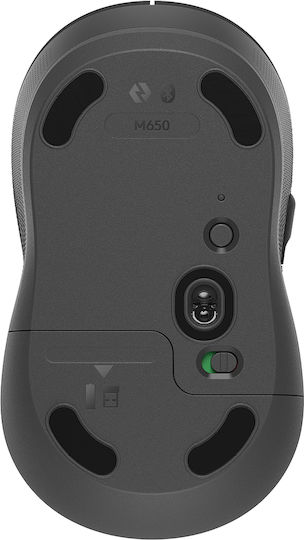 Logitech Signature M650 L Ασύρματο Bluetooth Ποντίκι Graphite