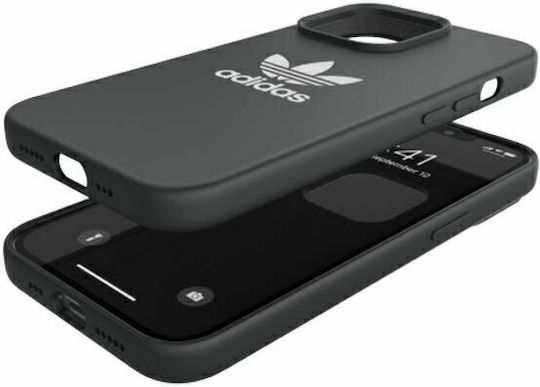 adidas Back Cover Σιλικόνης Μαύρο (iPhone 13 Pro)