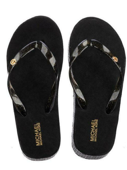 Kinder Flip Flops Gold