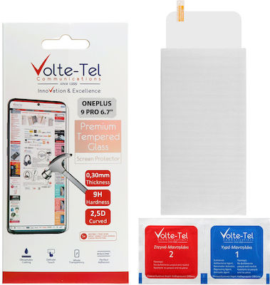 Volte-Tel Full Glue 2.5D Sticlă călită pe toată fața (OnePlus 9 Pro) 8290534