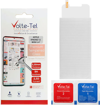 Volte-Tel 2.5D Full Face Tempered Glass (iPhone 12 mini) 8274756