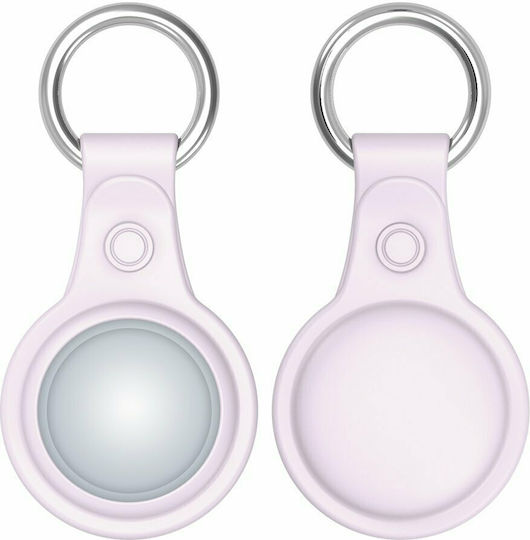 Dux Ducis Flexible Keychain Loop Калъф за ключодържател Силикон за AirTag Черно / Зелено / Розово / Синьо