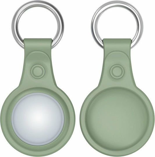 Dux Ducis Flexible Keychain Loop Калъф за ключодържател Силикон за AirTag Черно / Зелено / Розово / Синьо