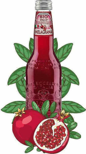 Galvanina Organic Soft Drink Băutură răcoritoare Rodii de rodie cu carbonatare, Organic în Sticlă 355ml