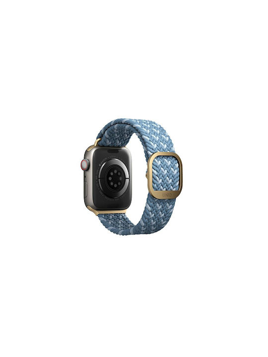 Uniq Aspen Braided Strap Fabric Modry / Cerulean Blue (Apple Watch 38/40/41/42mm) UNIQ-41MM-ASPDECBLU