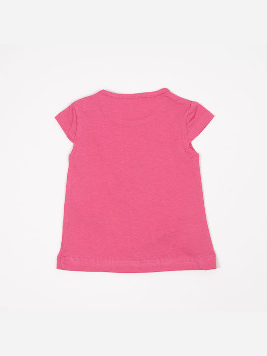 Losan Kids Blouse Short Sleeve Fuchsia