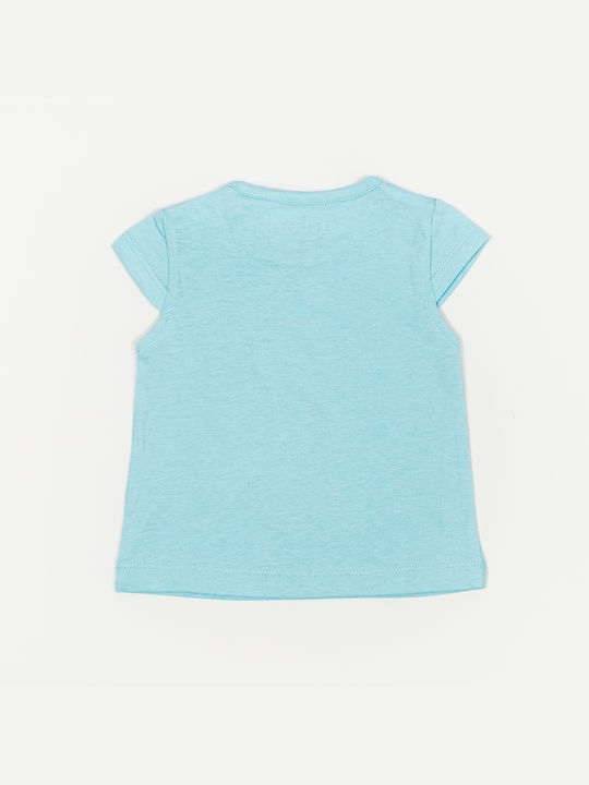 Losan Kids Blouse Short Sleeve Light Blue