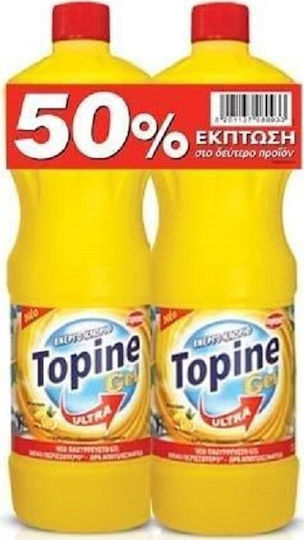 Topine Ultra Bleach Gel with Scent Lemon 2x750ml