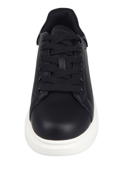 Damen Flatforms Sneakers Schwarz