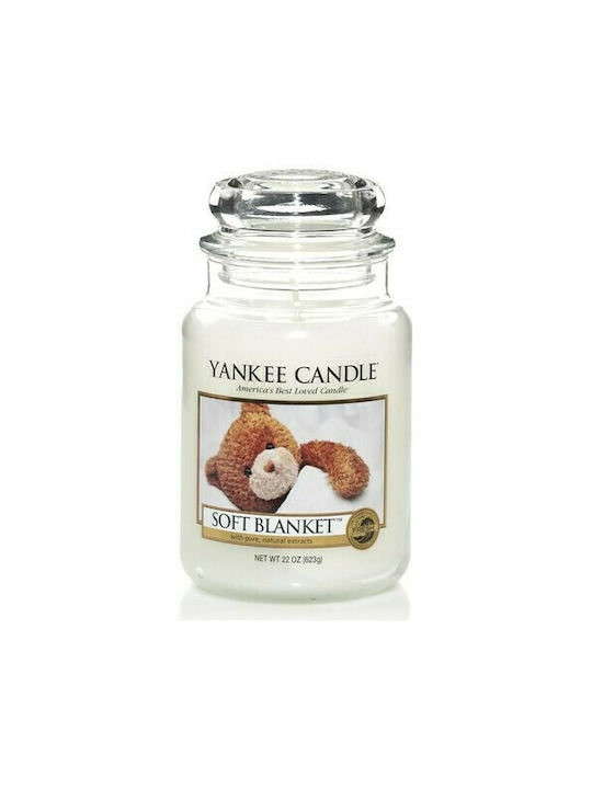 Yankee Candle Scented Candle Jar with Scent Soft Blanket White 104gr 1pcs