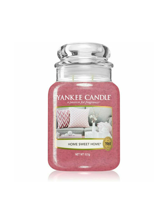 Yankee Candle Ароматна Свещ Буркан с Аромат на Home Sweet Home 623гр 1бр