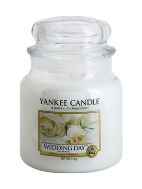 Yankee Candle Scented Candle with Scent Wedding Day White 104gr 1pcs