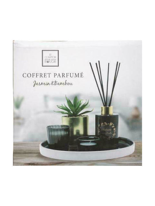 Elektrisches Gitarren Diffusor Set mit Rose Parfüm 4 Stück 80ml