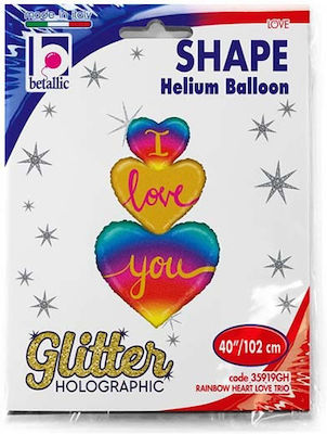 Balon Jumbo Inima Multicolor 102buc