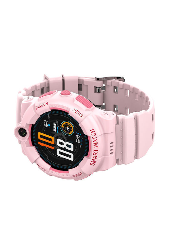 Wonlex Smartwatch Pentru Copii 4G Cu GPS Și Cameră Roz