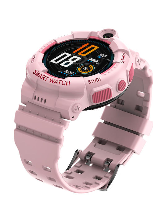 Wonlex Smartwatch Pentru Copii 4G Cu GPS Și Cameră Roz