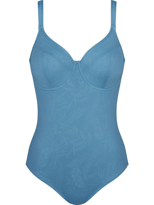 Slim Strap Swimsuit Venus Elegance Ow 02 Blue