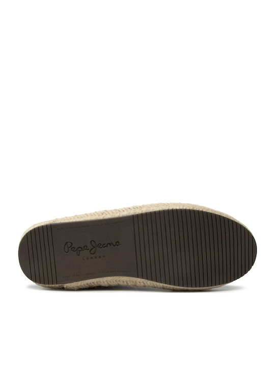 Tourist C-Smart 22 Leather Men's Espadrilles Dark Stone