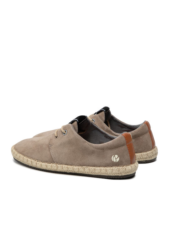 Tourist C-Smart 22 Leather Men's Espadrilles Dark Stone