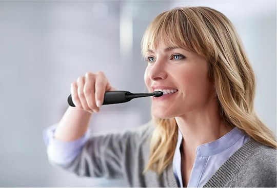 Philips Sonicare ProtectiveClean 4300 Elektrische Zahnbürste mit Timer und Drucksensor Schwarz