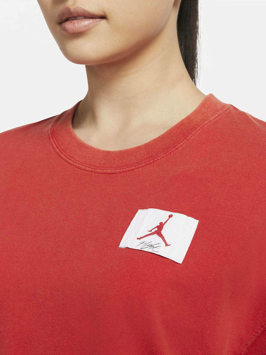 Women's Crop T-shirt Red