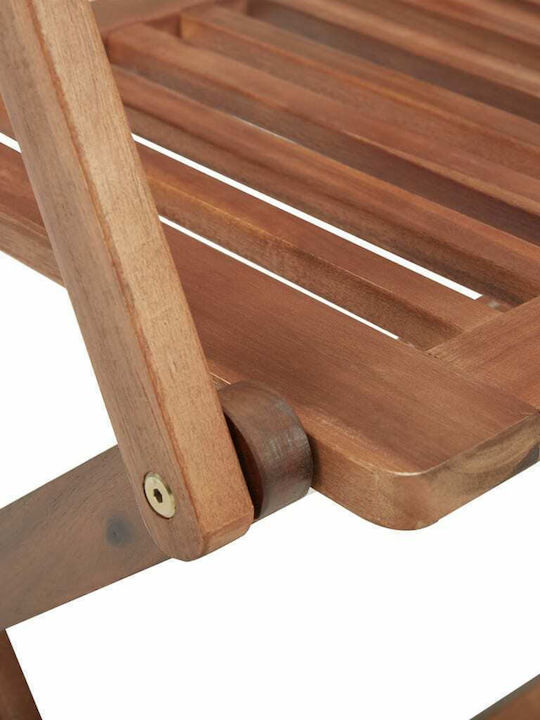 Set Sala De Mese Pentru Exterior 5 Piese Din Acacia