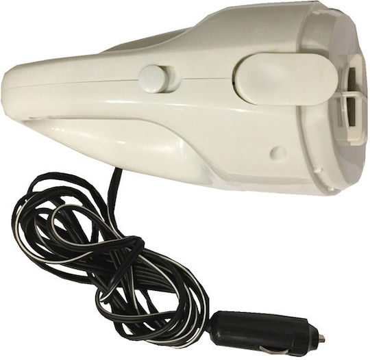 Guard Car Handheld Vacuum Cleaner with Cigarette Lighter Cable 12V 60W White/Blue