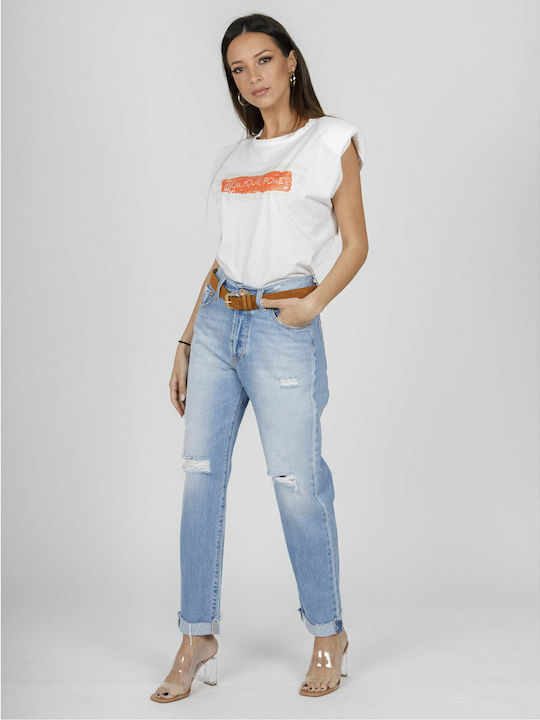 Ashley Damenjeans mit Rissen