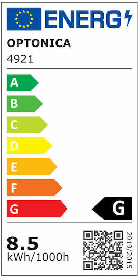 Optonica Ταινία LED ST4040-A1 12V Ψυχρό Λευκό Φως 5m