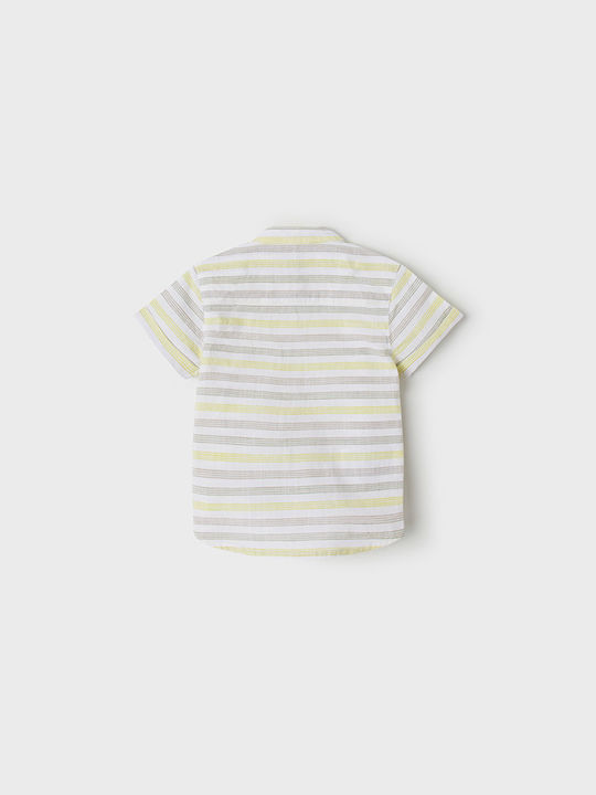 Mayoral Kids Striped Shirt Multicolour