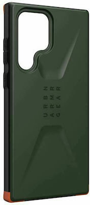 UAG Civilian Coperta din spate Plastic rezistent Olive Drab (Galaxy S22 Ultra 5G) 21344D117272