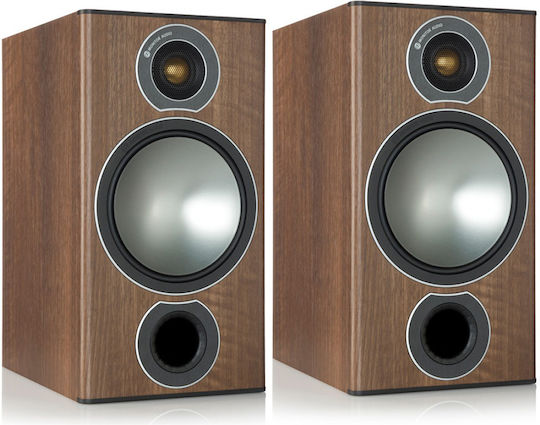 Monitor Audio Bronze 2 Bookself Hi-Fi Speakers 100W W18.5xD25.5xH35cm Walnut