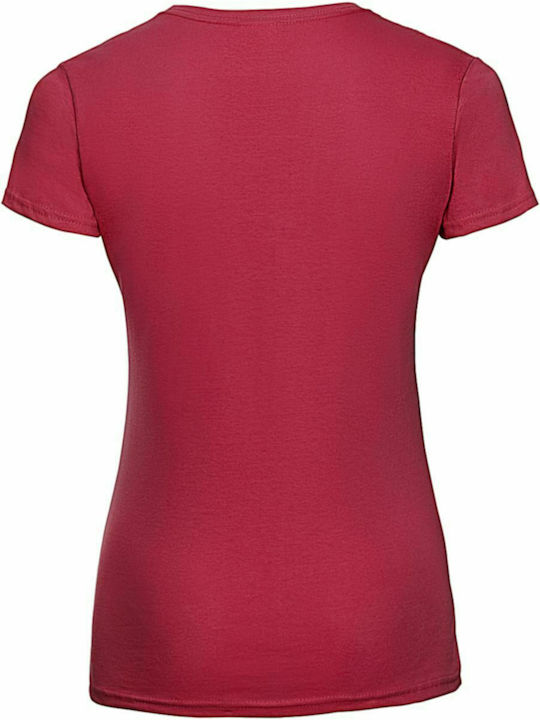 Russell Europe R-155F-0 Women's T-shirt Red