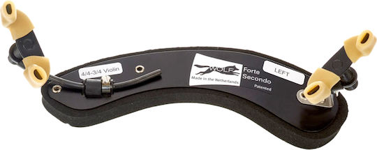 Wolf Bridge for Violin 3/4 / 4/4 Forte Secondo Left Black