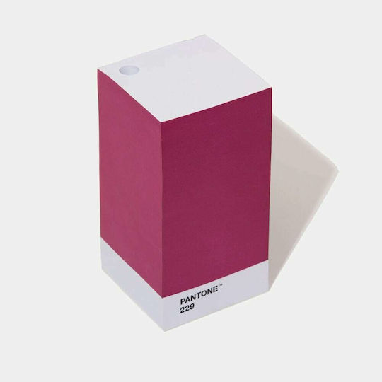 Pantone Lifestyle Αυτοκόλλητα Χαρτάκια Σημειώσεων σε Κύβο Μωβ