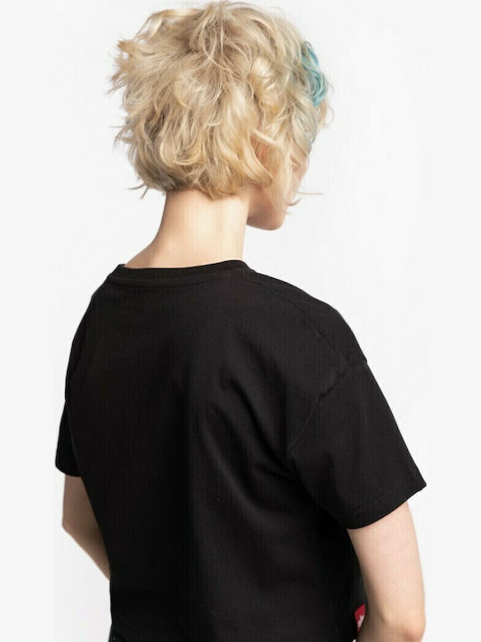 Γυναικείο Oversized T-shirt Μαύρο