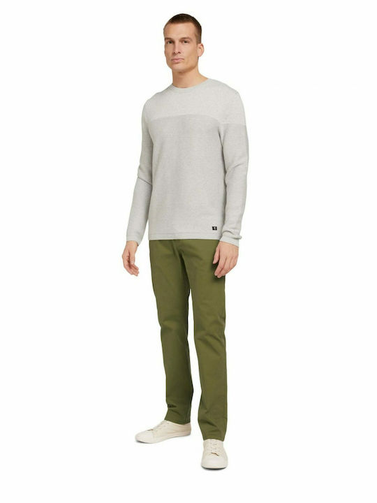 Trousers Chino in Regular Fit Olive Branch Green