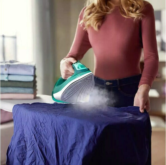 Philips Series 3000 Steam Iron 2400W with Ceramic Plate and Continuous Steam Supply 40g/min