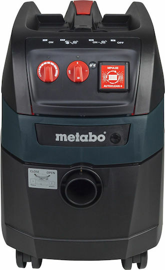 Metabo ASR ACP Σκούπα Υγρών / Στερεών 1400W με Πλαστικό Κάδο 35lt