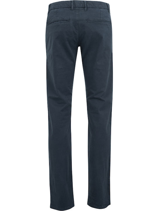 Trousers Chino in Slim Fit Navy Blue