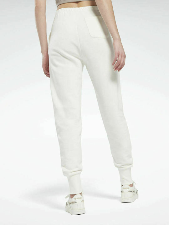 Reebok Classics Women's Jogger Sweatpants Chalk