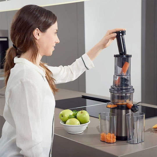 Black & Decker BXJE200E Slow Press Juicer 200W Black