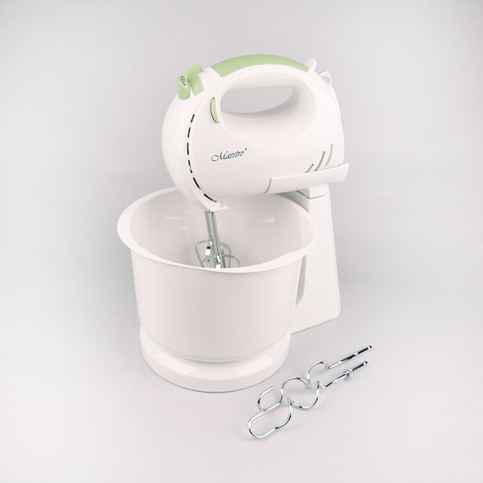 Maestro Mixer Handmixer 150W Weiß