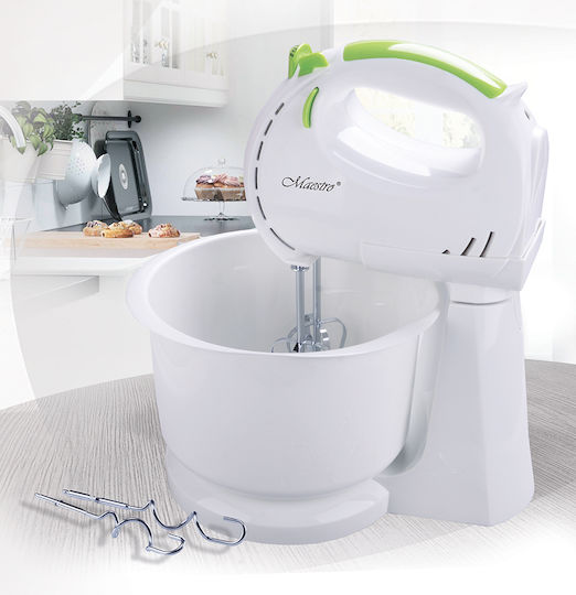 Maestro Mixer Handmixer 150W Weiß