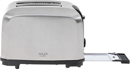 Adler Φρυγανιέρα 2 Θέσεων 700W Inox
