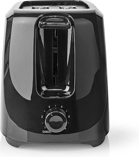 Nedis Φρυγανιέρα 2 Θέσεων 700W Μαύρη