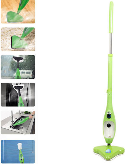 H2O Steam MOP x5 Steam Cleaner 3.5bar with Stick Handle
