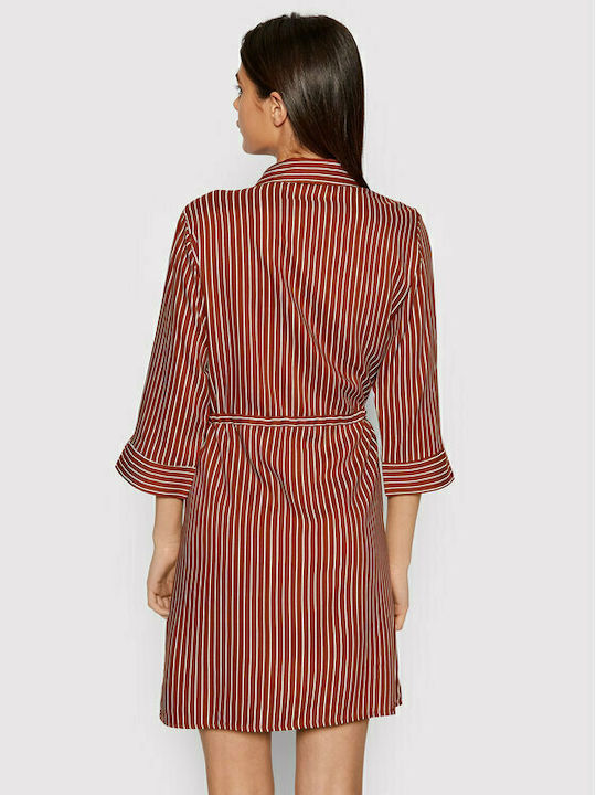 Only Mini Shirt Dress Dress Brown