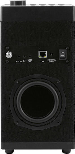 Imperial AV Dabman I600 Επιτραπέζιο Ραδιόφωνο Ρεύματος DAB+ με USB Μαύρο Black